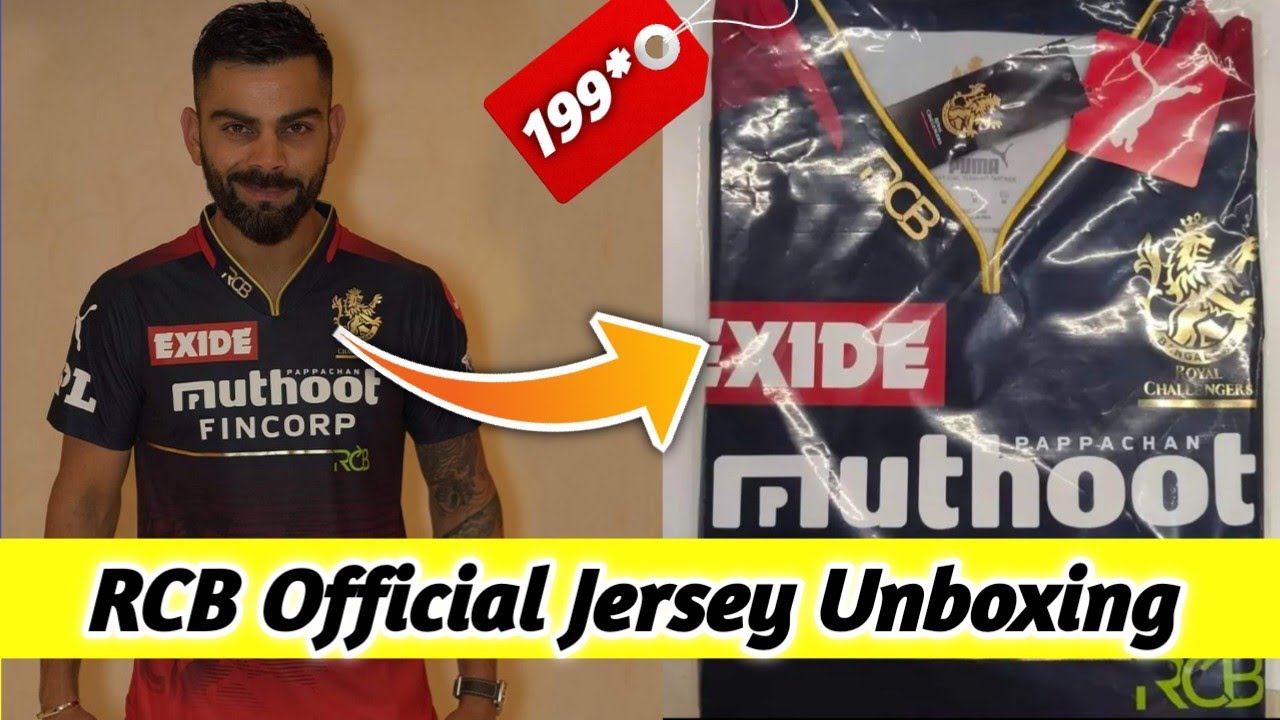 rcb original jersey