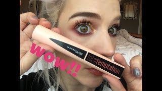 Testing Out Maybelline 'Total Temptation' Mascara & Comparison with the best mascara EVER! (IMO!)