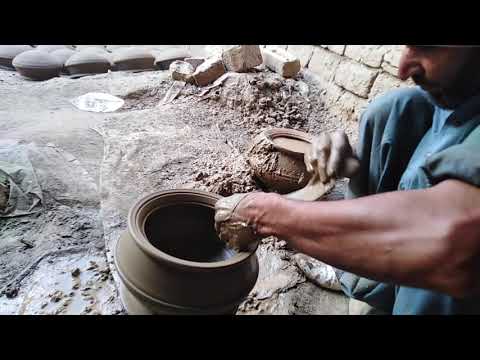 مٹی کے برتن بنانے کا مکمل طریقہ کار Soil Vessels Making Methode  Spott