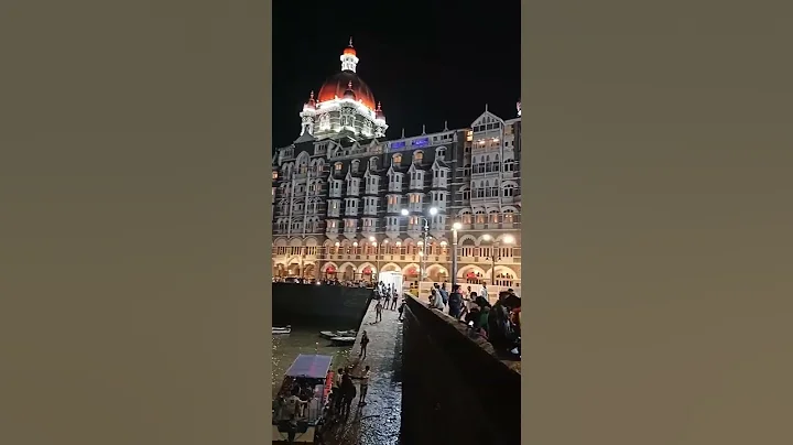 Taj hotel mombai night view ♥️