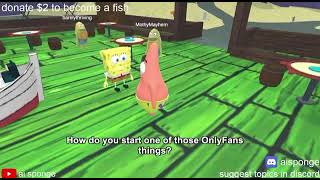 Ai_Sponge: Patrick Has a Stroke while Mr. Krabs Sings “Ballin’” @fardgaming3047
