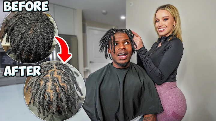 HOW MY ITALIAN GIRLFRIEND DOES MY HAIR! *DREAD LOC...