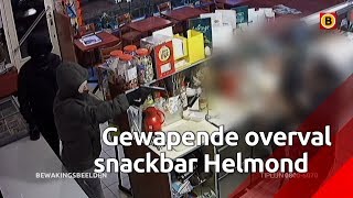 Snackbar Helmond Twee Keer Overvallen Bewakingsbeelden