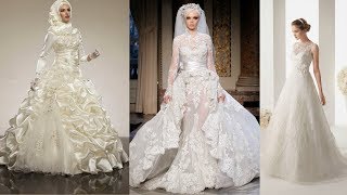 Latest Arabian Bridal Dresses Collection Latest Muslim Wedding Dresses Design 2018