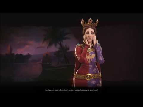 Sid Meier's Civilization VI - Jadwiga's Defeat Screen :( - YouTub...