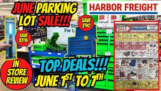 Harbor Freight June Parking Lot Sale Best Tool Deals ICON US General Hercules