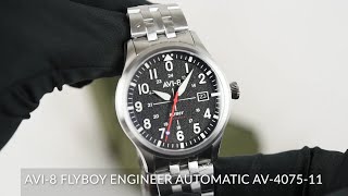 AVI-8 Flyboy Engineer Automatic AV-4075-11