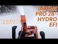 Ariens Professional 28 HYDRO EFI - The King of Snow: Snowblower FULL VIDEO REVIEW