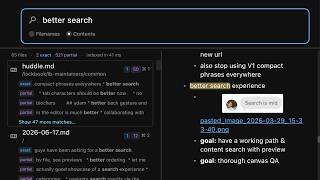 Vastly Better Search comes to Lockbook (Secure Notes) + Pinned Docs
