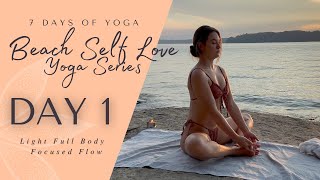 Day 1  Simple Full Body | 14 Day Beach Self Love Yoga Series