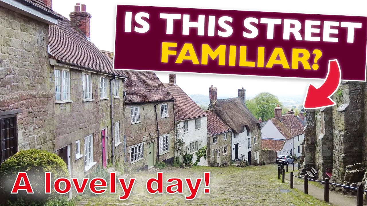 Посещение самой любимой улицы Британии — Голд-Хилл в Шафтсбери.