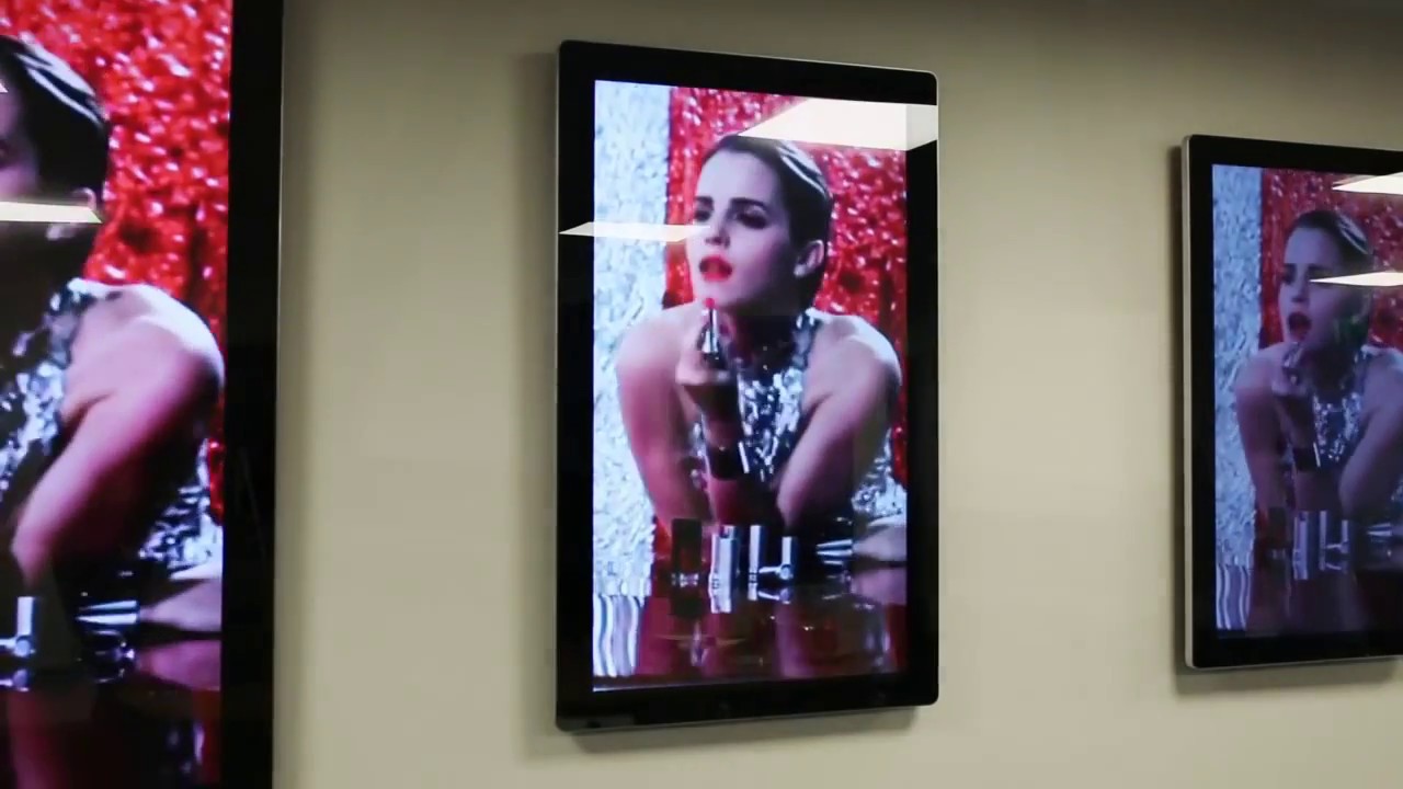 Рекламные мониторы Видеокомплекс для помещений - YouTube