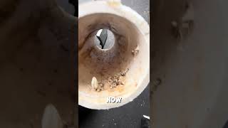 Put 30 screws through the pipe! #diy #plumbingtime #plumbing #contractor #fixup #mrhandyman