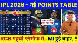 IPL Points Table 2026 After RCB vs MI Match | IPL 2026 Points Table Today | Aaj Ki IPL Points Table screenshot 1