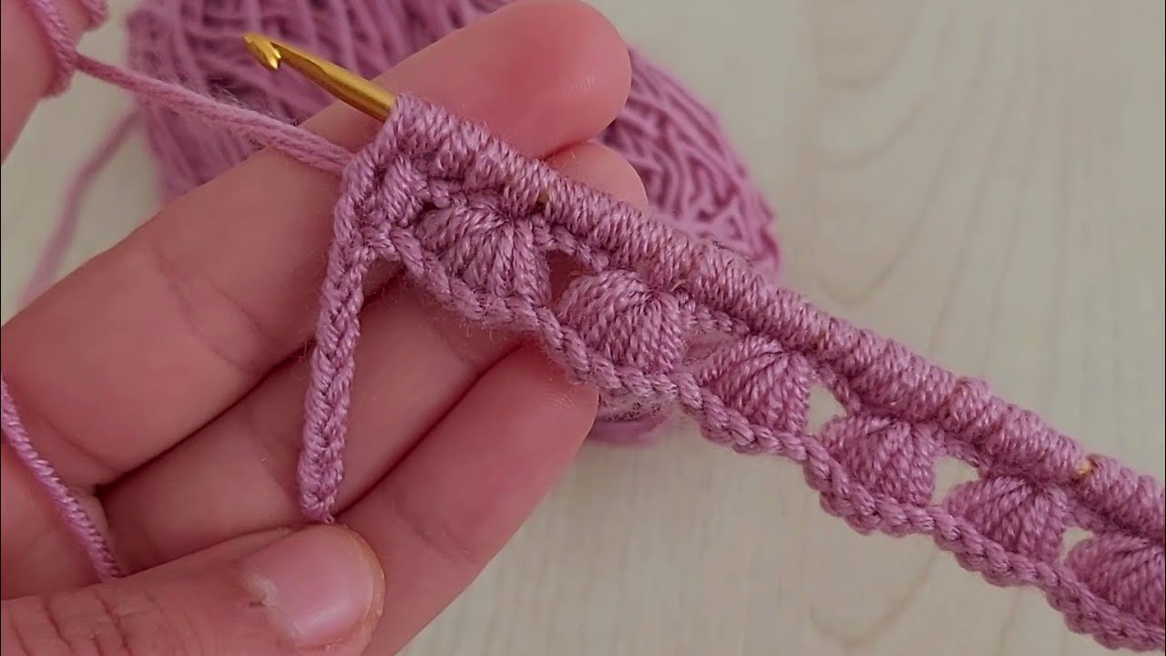 Super Tunisian Crochet - Tunus İşi Örgü Modeline Bayılacaksınız