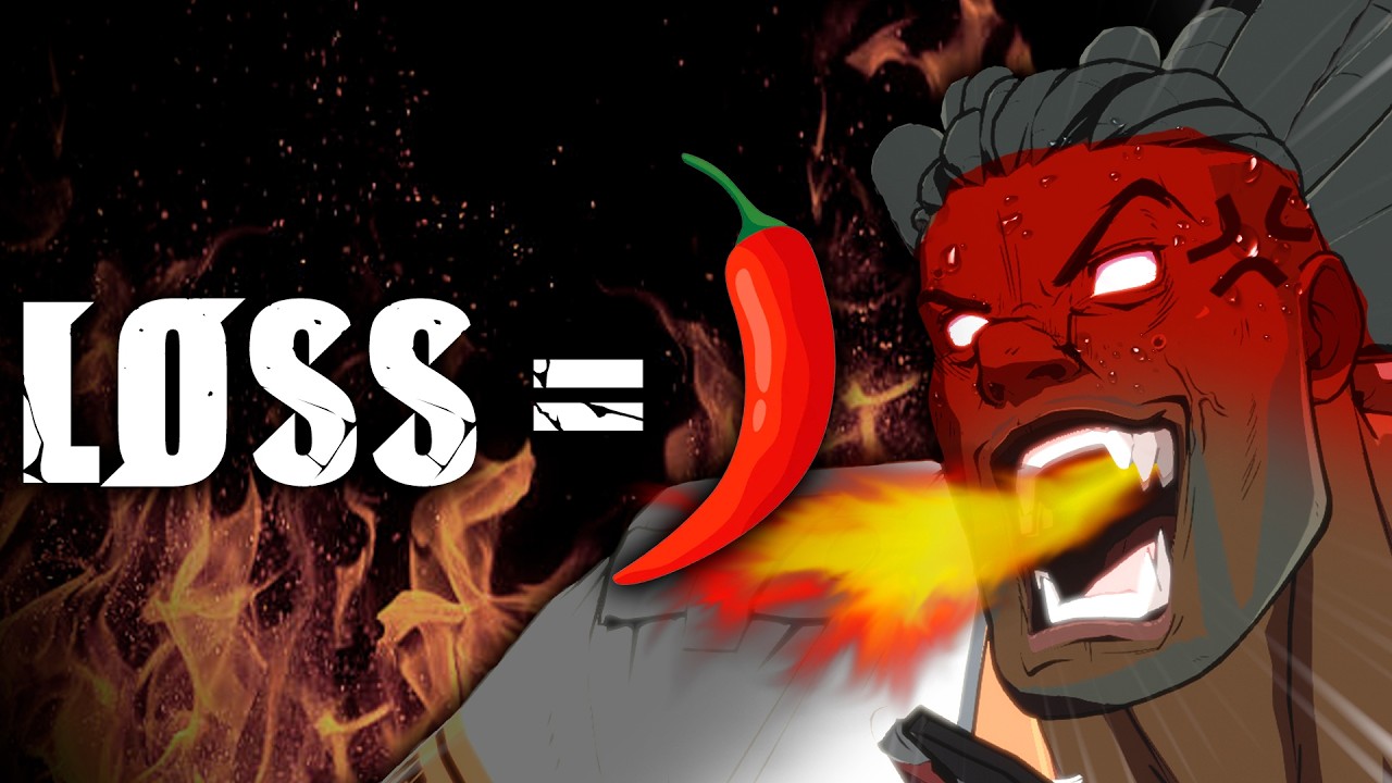 Я пил острый соус каждый раз, когда проигрывал в Guilty Gear Strive.