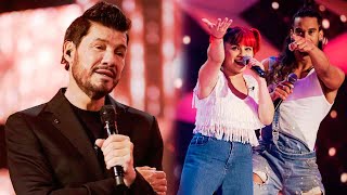 ¡DEDICADO PARA TINELLI! Candu Domínguez y Manu Victoria le cambiaron la letra a "La Bicicleta"