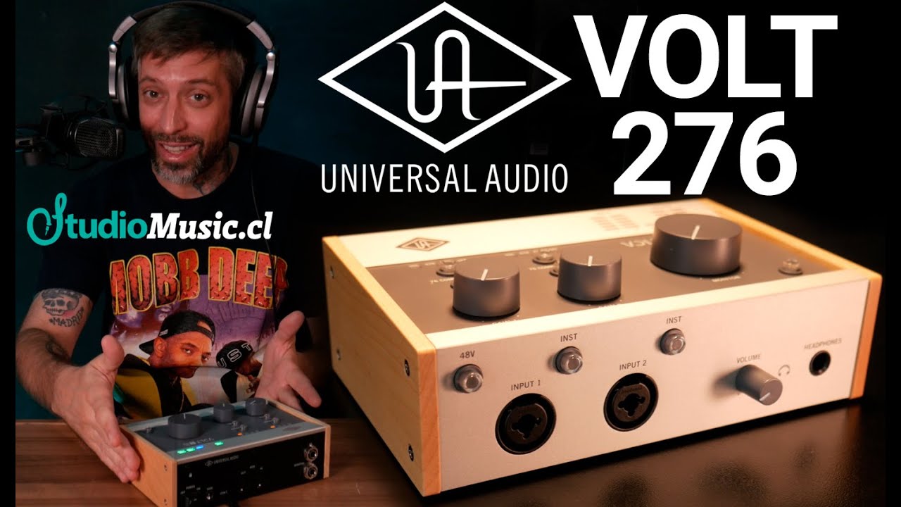 Universal Audio Volt 276 Interfaz de Audio/MIDI USB-C con Compresor UA