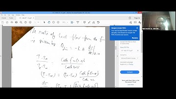 Heat Transfer -Problems on Insulated Fin.