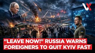 Evacuate Or Die? Russia Tells World To "Leave" Kyiv, Vows To "Bomb" Ukraine Drone Sites | VERTEX