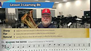 Learning the Baritone Baritone lesson #3 #instructions #musictraining #baritone #euphonium