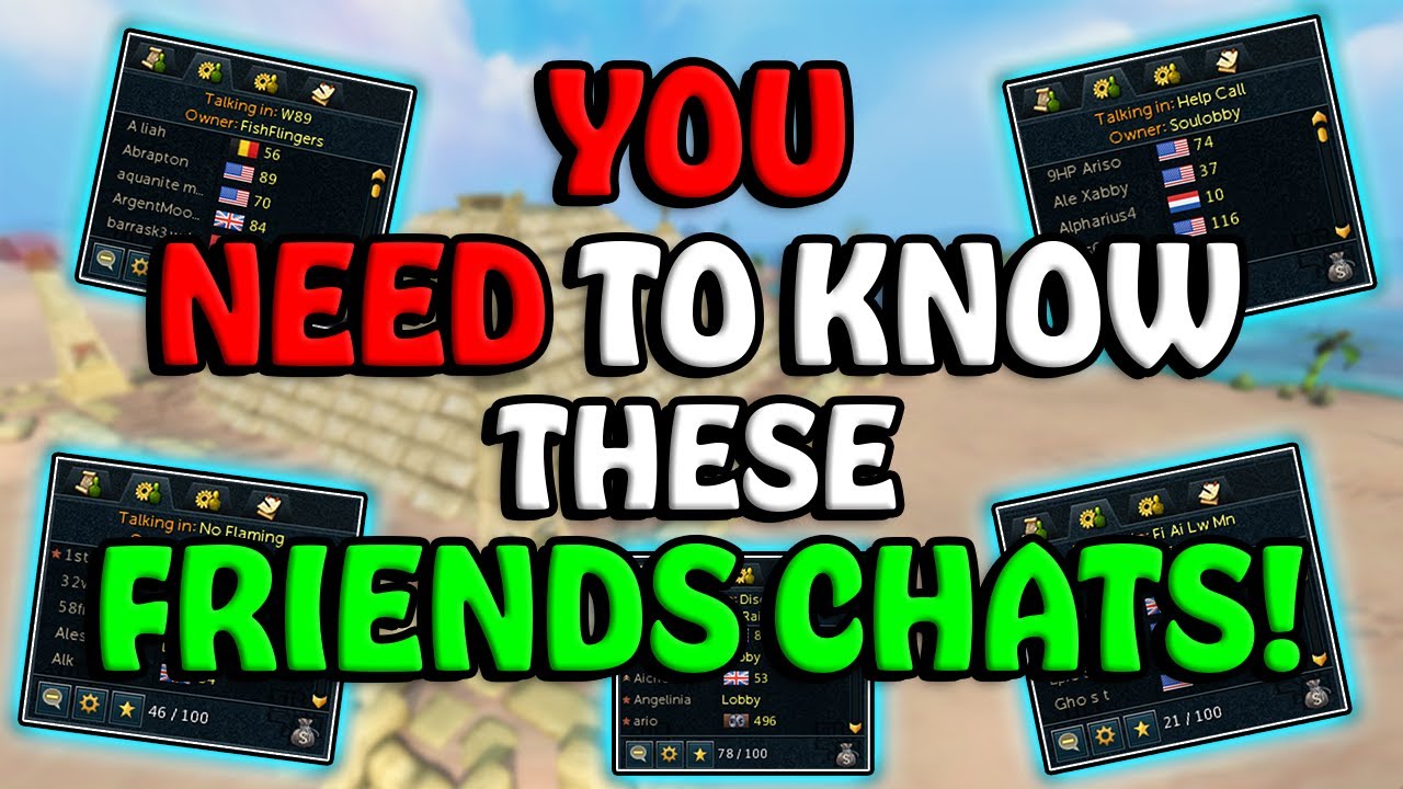The Friends Chats EVERYONE Should Know About!