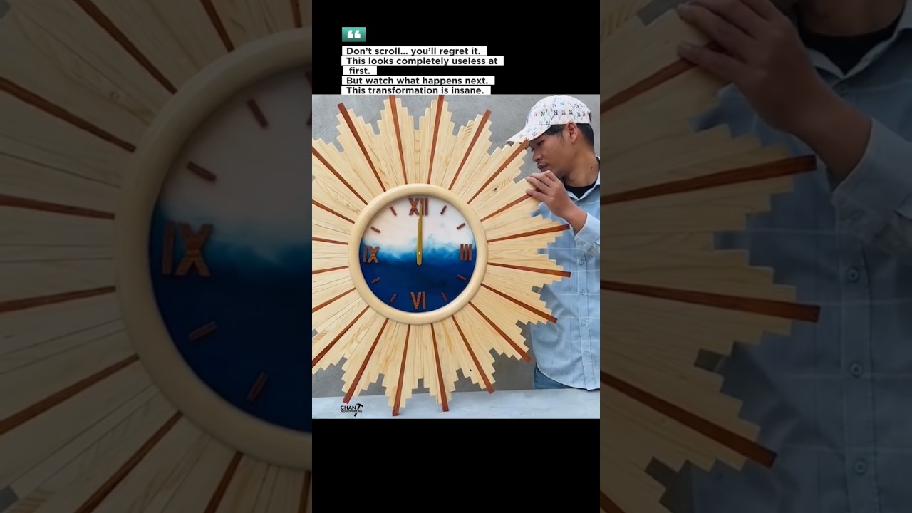 #woodworking #woodscraft #woodart #satisfying #transformation #diy #craft