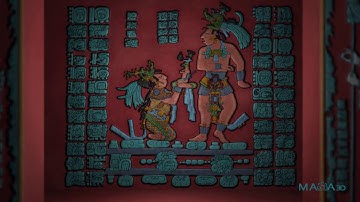 Digital Restoration of a Maya Altar in Palenque  - Temple XIV