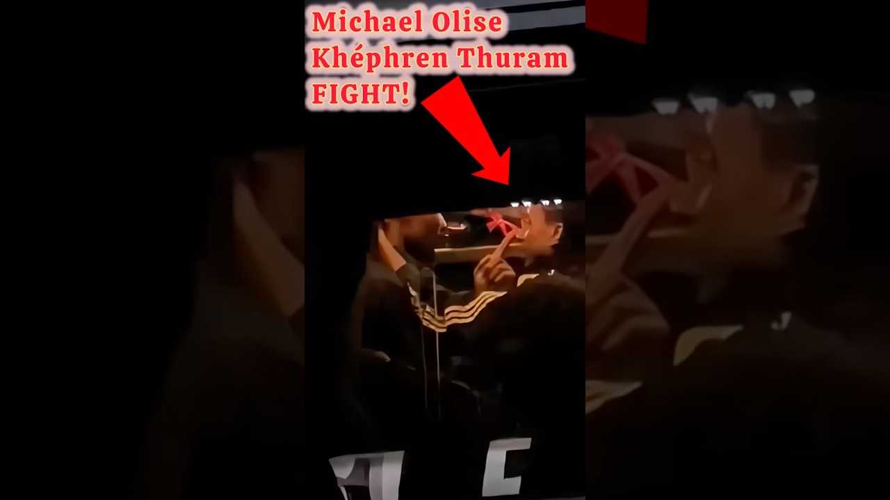 Ex Arsenal target MICHAEL OLISE & KHÉPHREN THURAM SPOTTED FIGHTING on Coach|Powered by chinkseyMEDIA