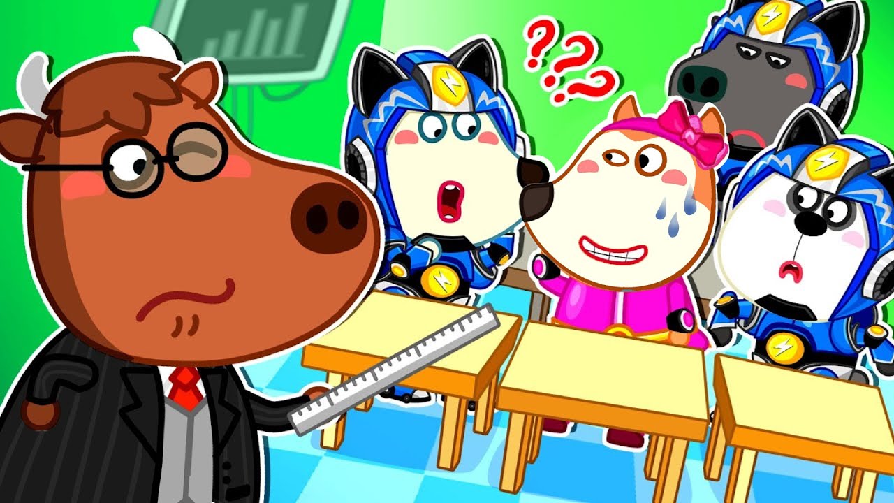 لوسي تصبح الفتاة الوحيدة في صف الأبطال الخارقين! ماذا سيحدث؟😂 !Wolfoo in Arabic | Nova Nest