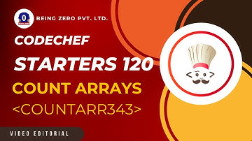 CodeChef Starter 120 - Count Arrays (COUNTARR343)