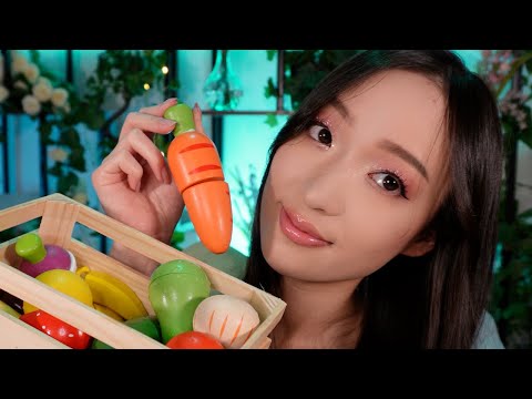 ASMR 🥕 Je te prépare une bonne soupe avec les légumes du potager de Mamie Nukee 👵🏻