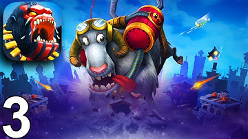 MONSTROCITY: RAMPAGE Walkthrough Gameplay Part 3 (iOS Android)