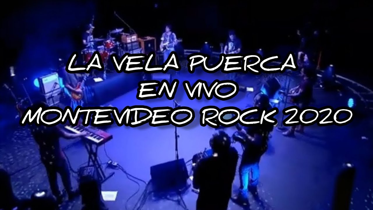 La Vela Puerca en vivo || Montevideo Rock 2020 Teatro Solís.
