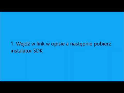 Jak zainstalować SDK 8.1?