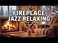 Study Room Fireplace Jazz – 4K Winter Focus Music for Work, Homework and Deep Concentration