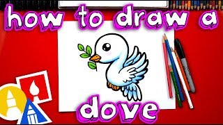 How To Draw A Dove & Olive Branch
