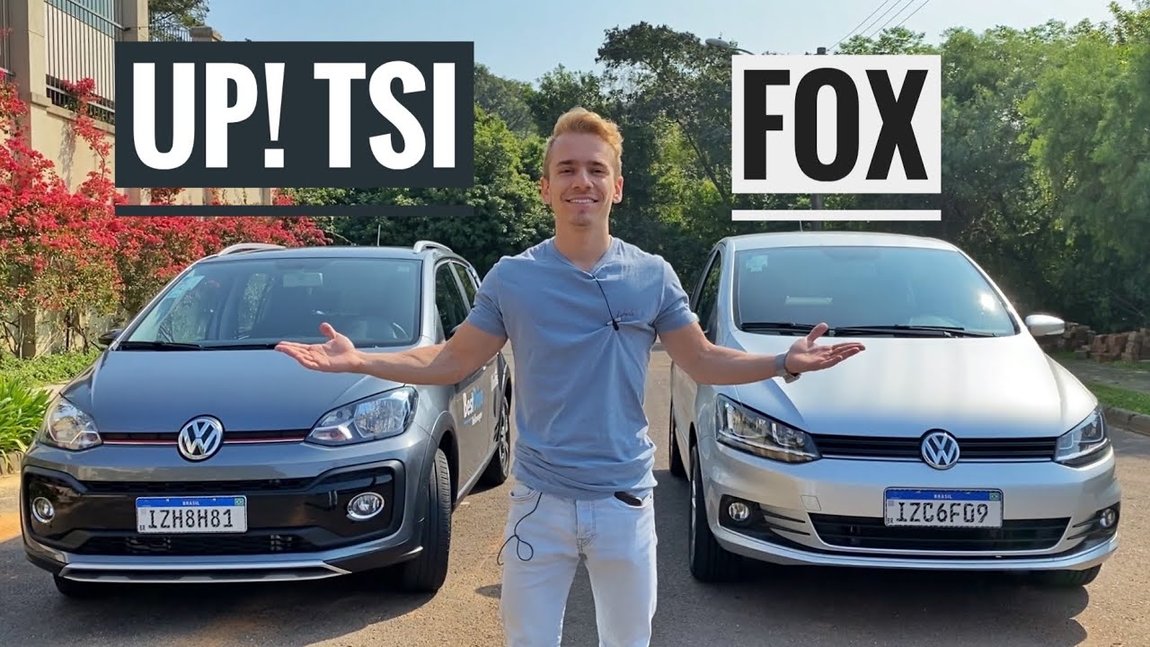 VW UP TSI OU FOX? QUAL LEVA A MELHOR? Comparamos lado a lado - YouTube