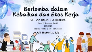 MODUL 1 KOMPETISI DALAM KEBAIKAN DAN ETOS KERJA