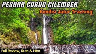 Cilember waterfall Puncak Bogor West java Indonesia, Natural Tourism Curug 7 Cilember.