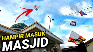 Download lagu A KITE BREAKING NEARLY ENTERING A MOSQUE, RESIDENTS ARE UP AND INCREASING