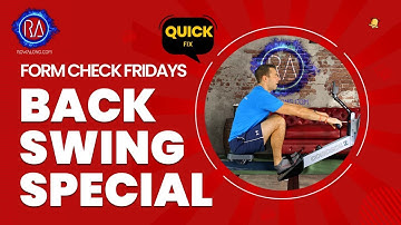Herstel een te vroege backswing in je roeibeweging - Form Check Friday Special