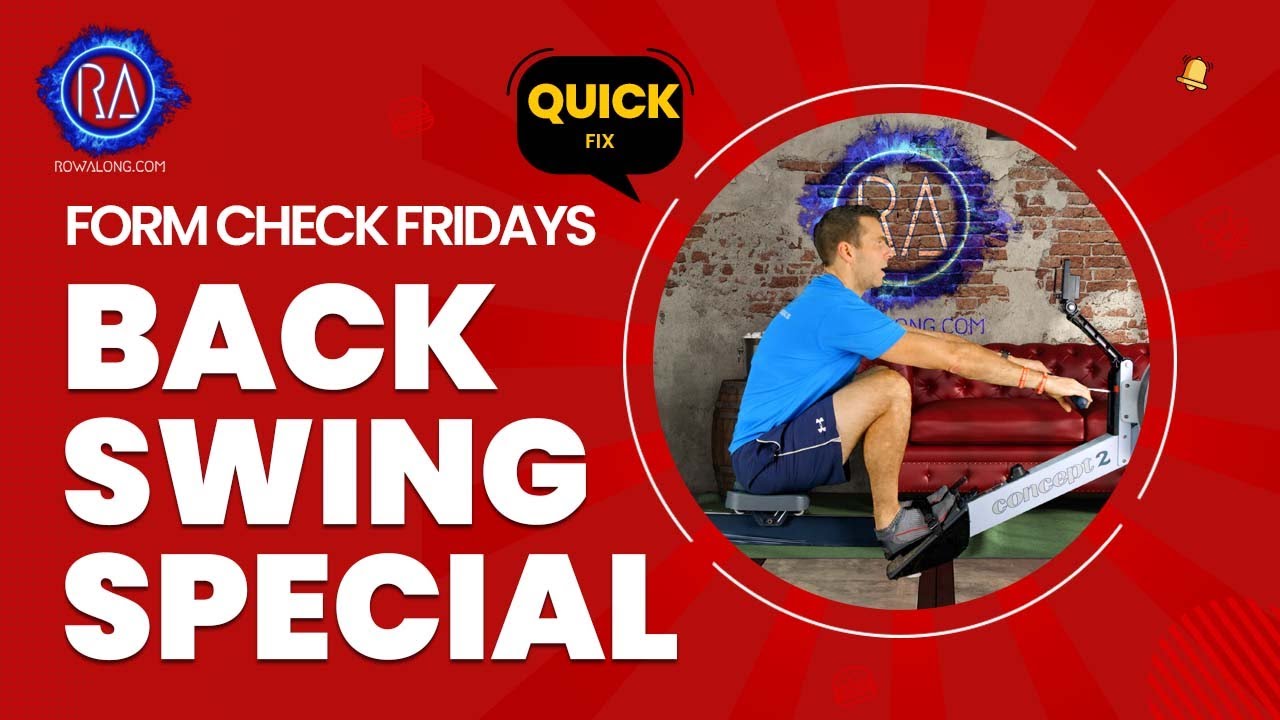 Fix an early back swing in your rowing stroke Form Check Friday