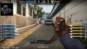 CS:GO POV Demo NiP f0rest (26/10) vs Vitality (de_cache)