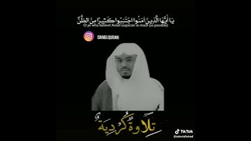 تلاوة كردية للشيخ ياسر الدوسري❤❤
