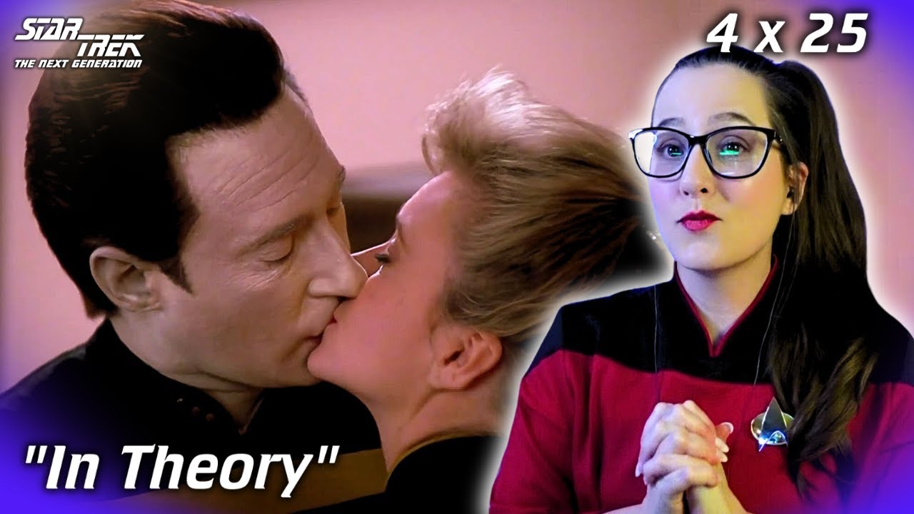 🖖Star Trek: The Next Generation 4x25 In Theory REACTION
