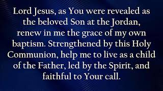 The Baptism of the Lord