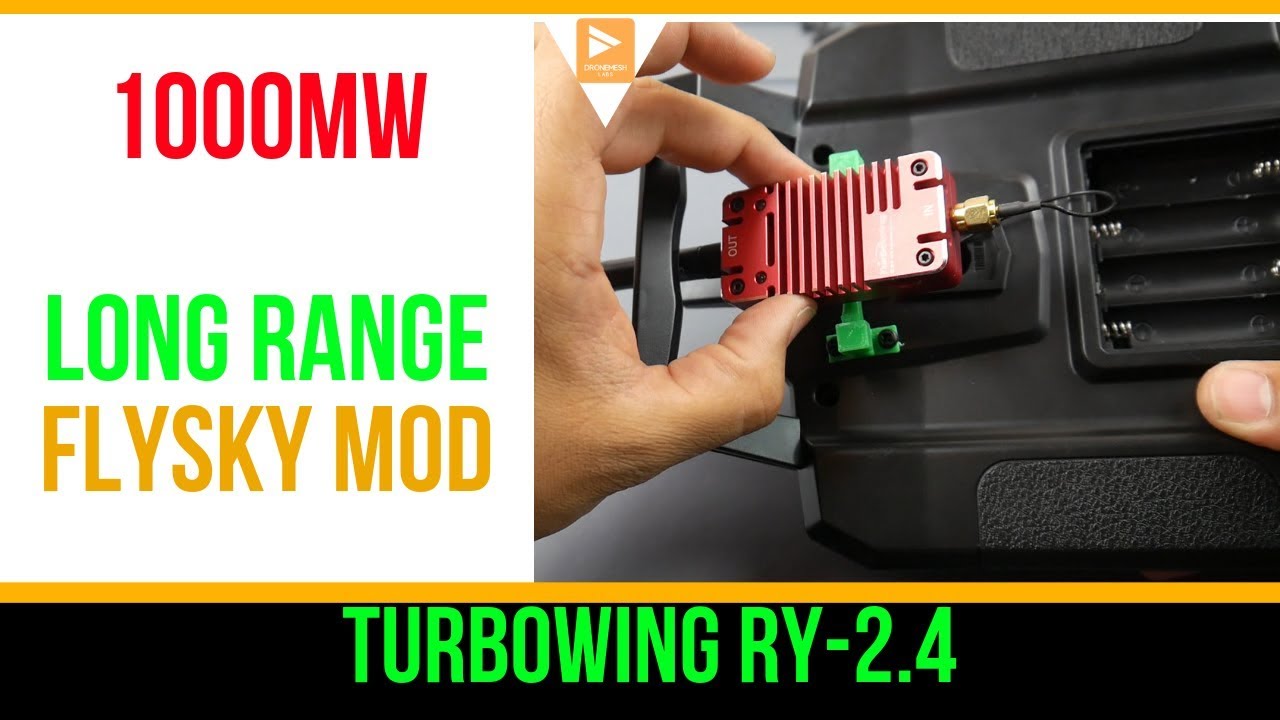 Flysky Long Range Amplifier Mod Part 1 Turbowing Ry 2 4 Radio Signal Amplifier Booster Youtube