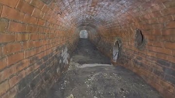 3D Photogrammetry Model of a Pipe-in-Pipe Sewer | Confined-Space Drone Inspection