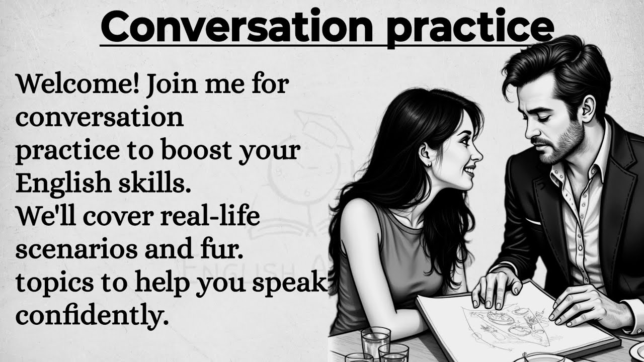 Outline Video Boost Your English | Conversation Practice English Daily Life | English Speaking Practice